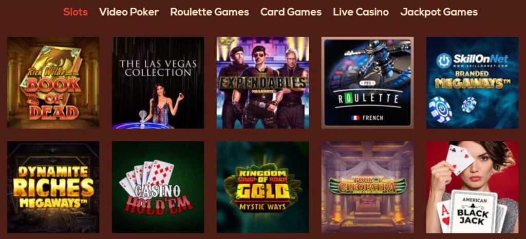 Queen Vegas Casino Games