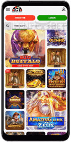 Zodiac Casino mobile app 
